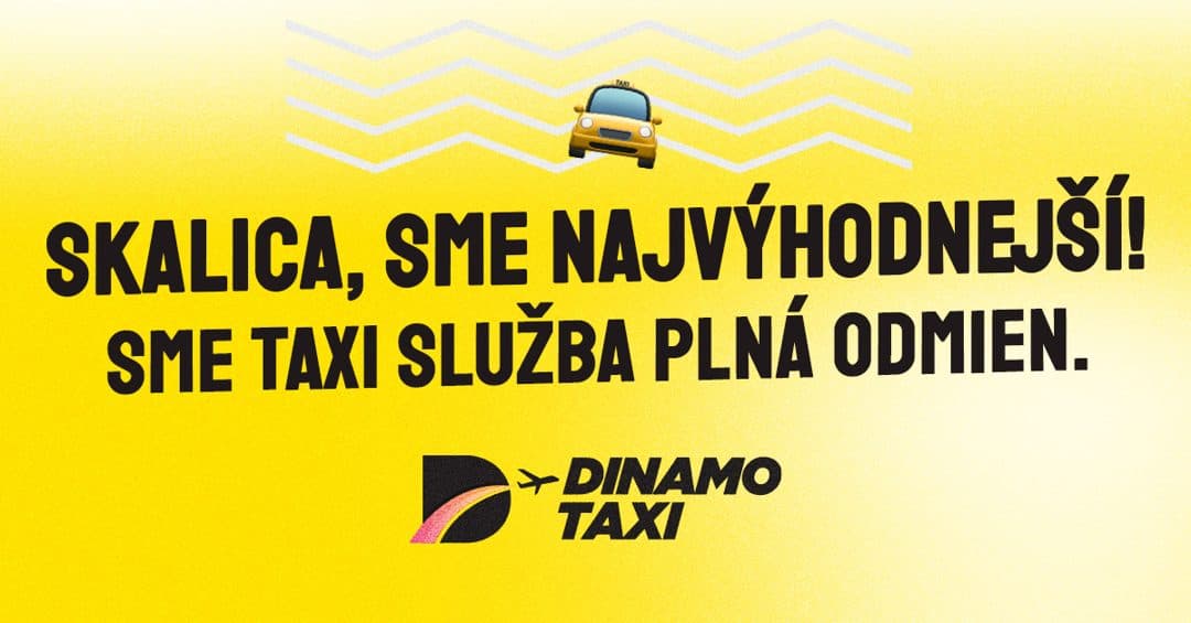 Skalica, sme najvýhodnejší. Taxi služba plná odmien.