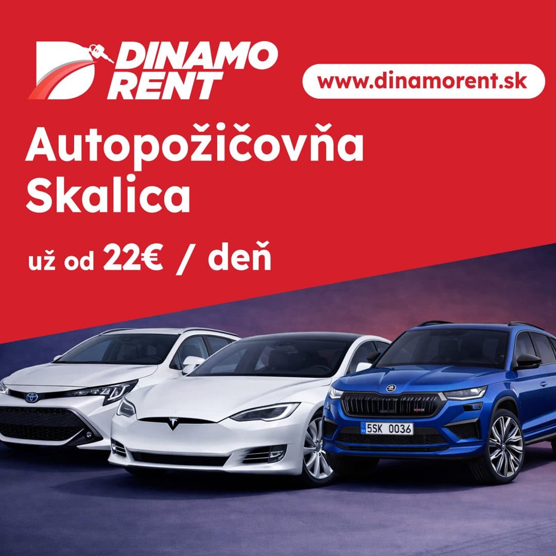 Autopožičovňa Skalica už od 22 € na deň.